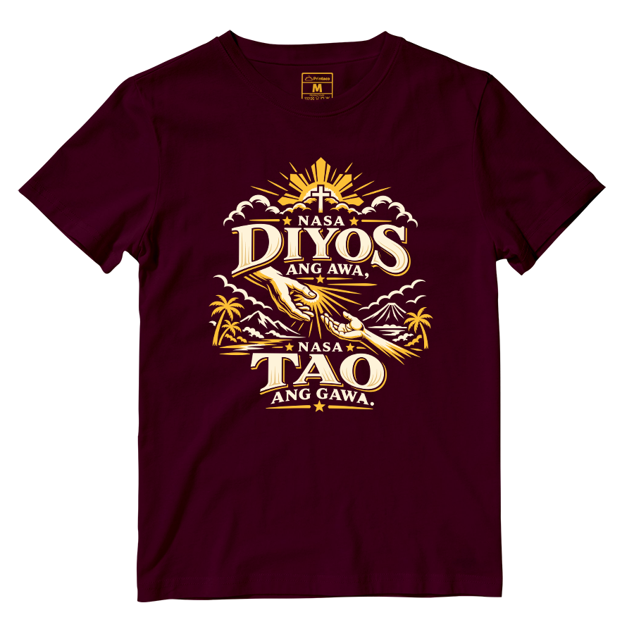 Cotton Shirt: Nasa Diyos Awa