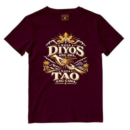 Cotton Shirt: Nasa Diyos Awa
