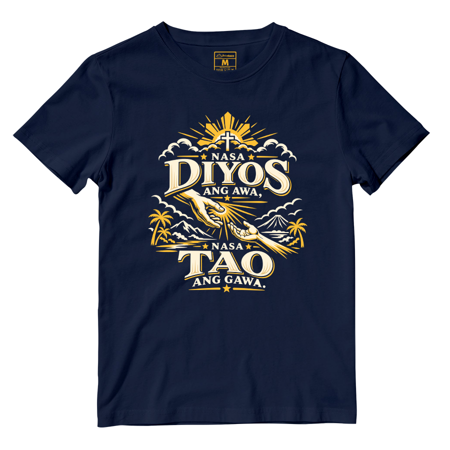 Cotton Shirt: Nasa Diyos Awa