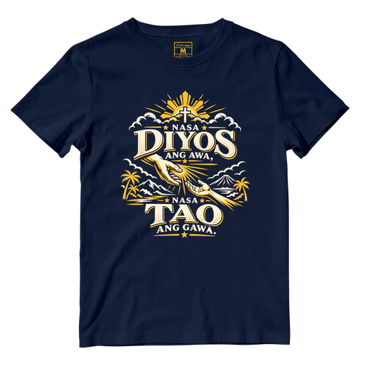 Cotton Shirt: Nasa Diyos Awa
