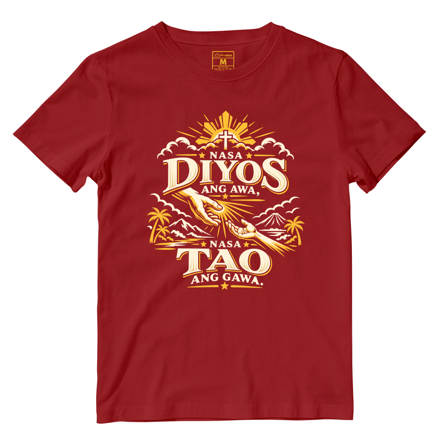 Cotton Shirt: Nasa Diyos Awa