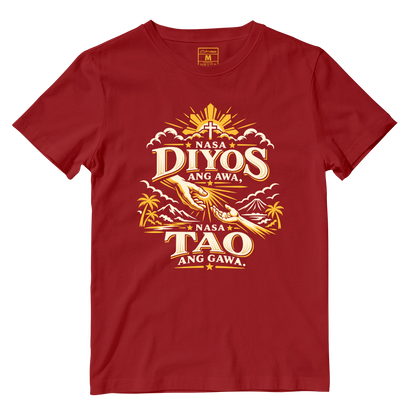 Cotton Shirt: Nasa Diyos Awa