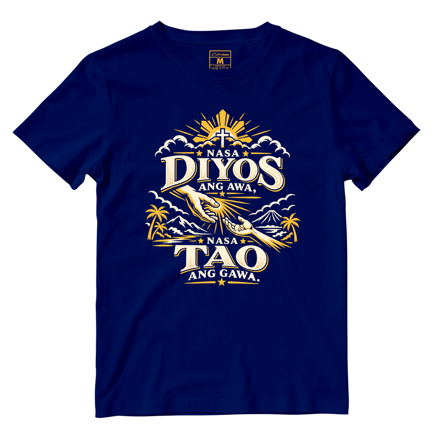 Cotton Shirt: Nasa Diyos Awa