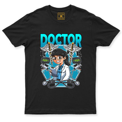 C. Spandex Shirt: Doctor Female