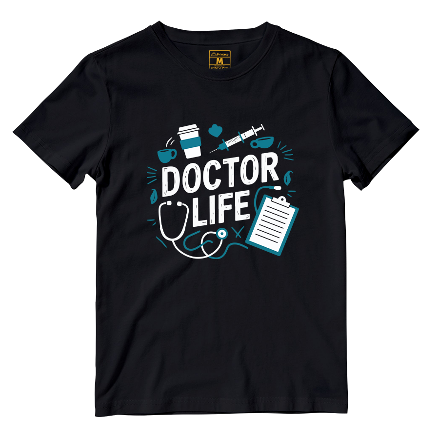 Cotton Shirt: Doctor Life