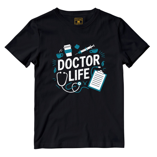 Cotton Shirt: Doctor Life