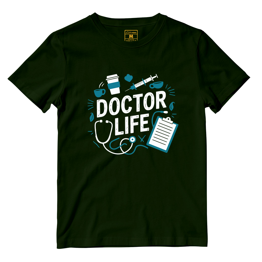 Cotton Shirt: Doctor Life