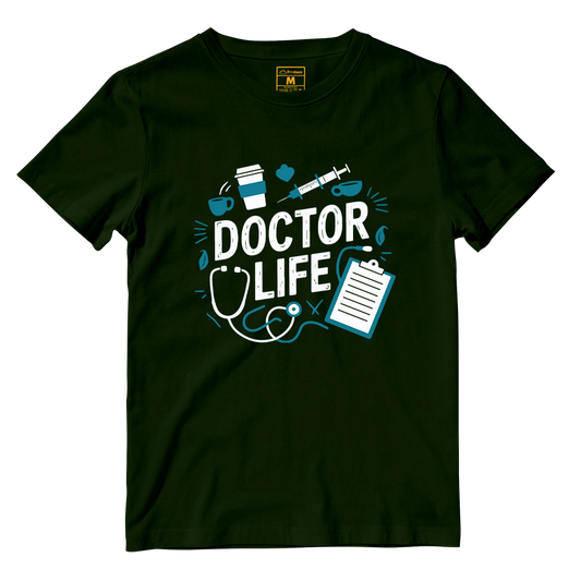 Cotton Shirt: Doctor Life