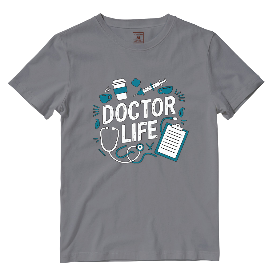 Cotton Shirt: Doctor Life