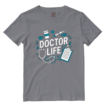 Cotton Shirt: Doctor Life