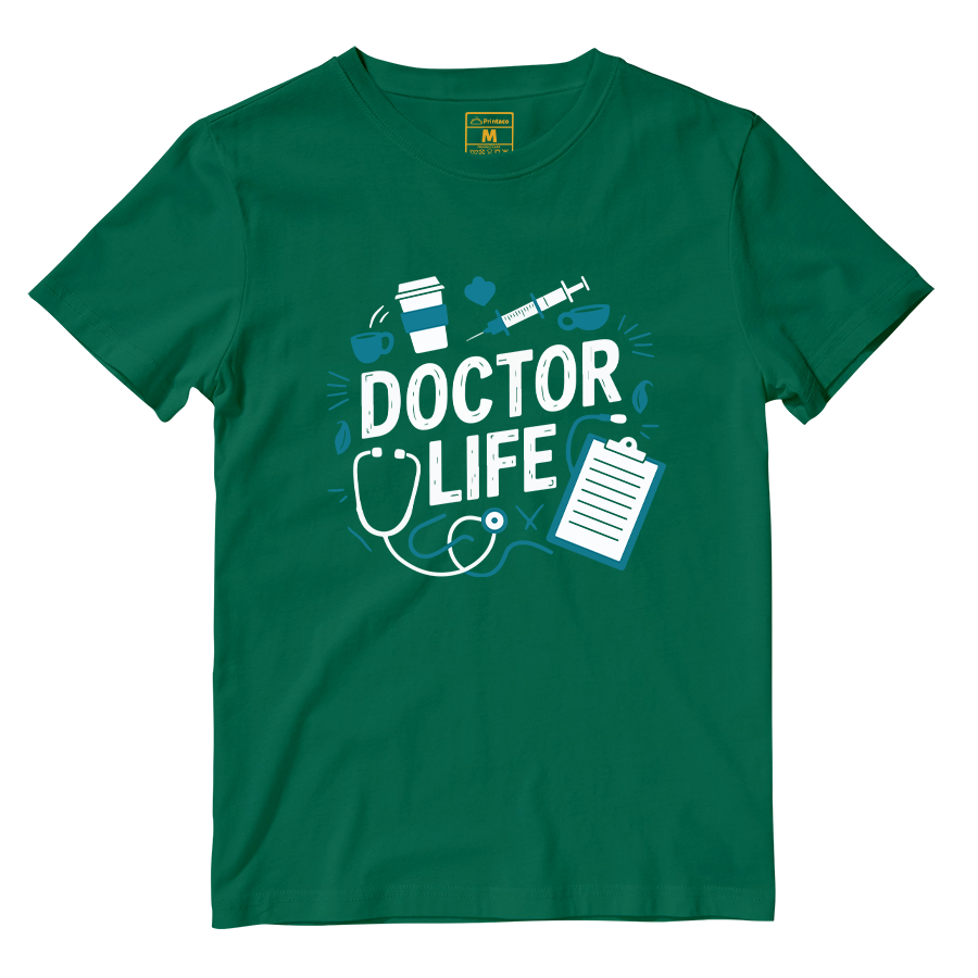 Cotton Shirt: Doctor Life