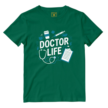 Cotton Shirt: Doctor Life