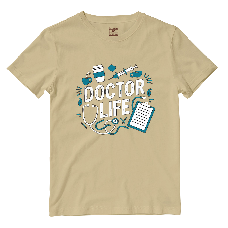 Cotton Shirt: Doctor Life