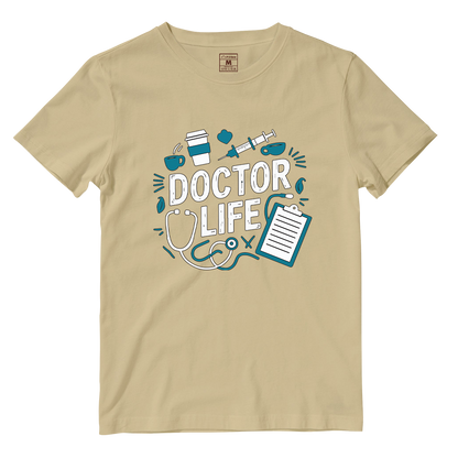 Cotton Shirt: Doctor Life