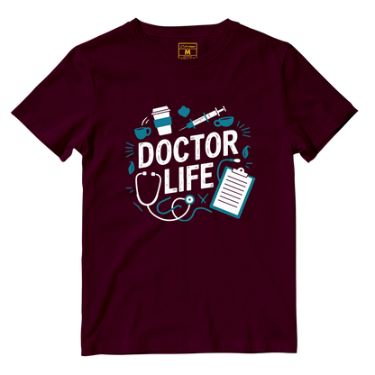Cotton Shirt: Doctor Life