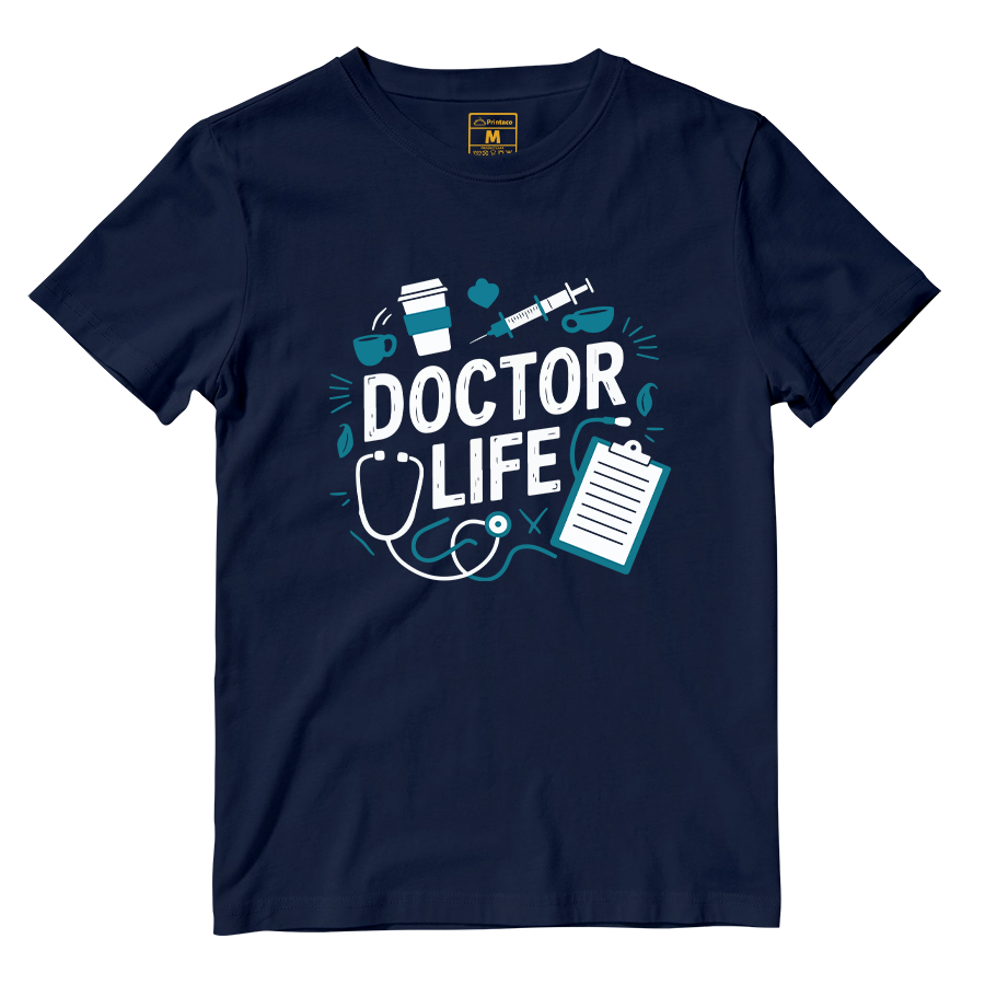 Cotton Shirt: Doctor Life