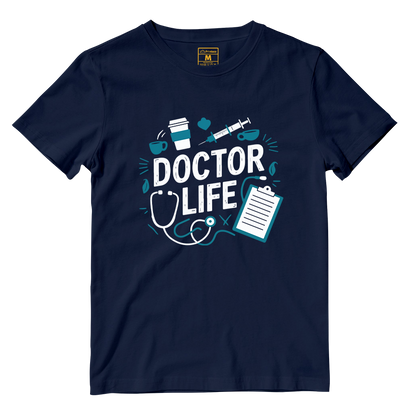 Cotton Shirt: Doctor Life