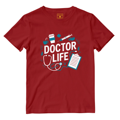 Cotton Shirt: Doctor Life