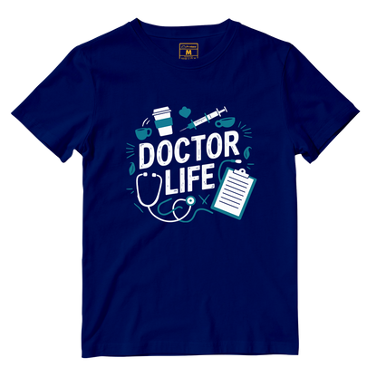 Cotton Shirt: Doctor Life