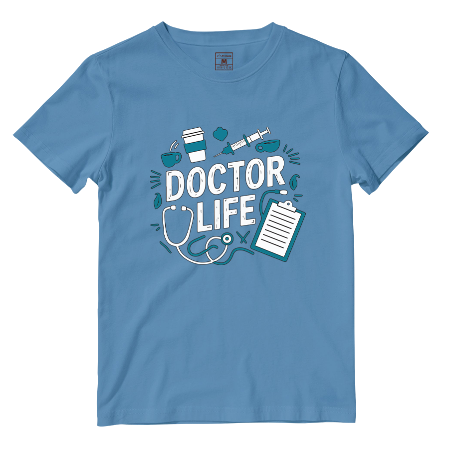 Cotton Shirt: Doctor Life