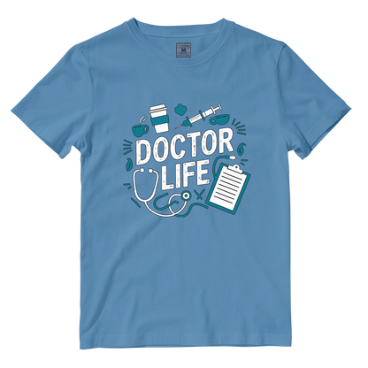 Cotton Shirt: Doctor Life