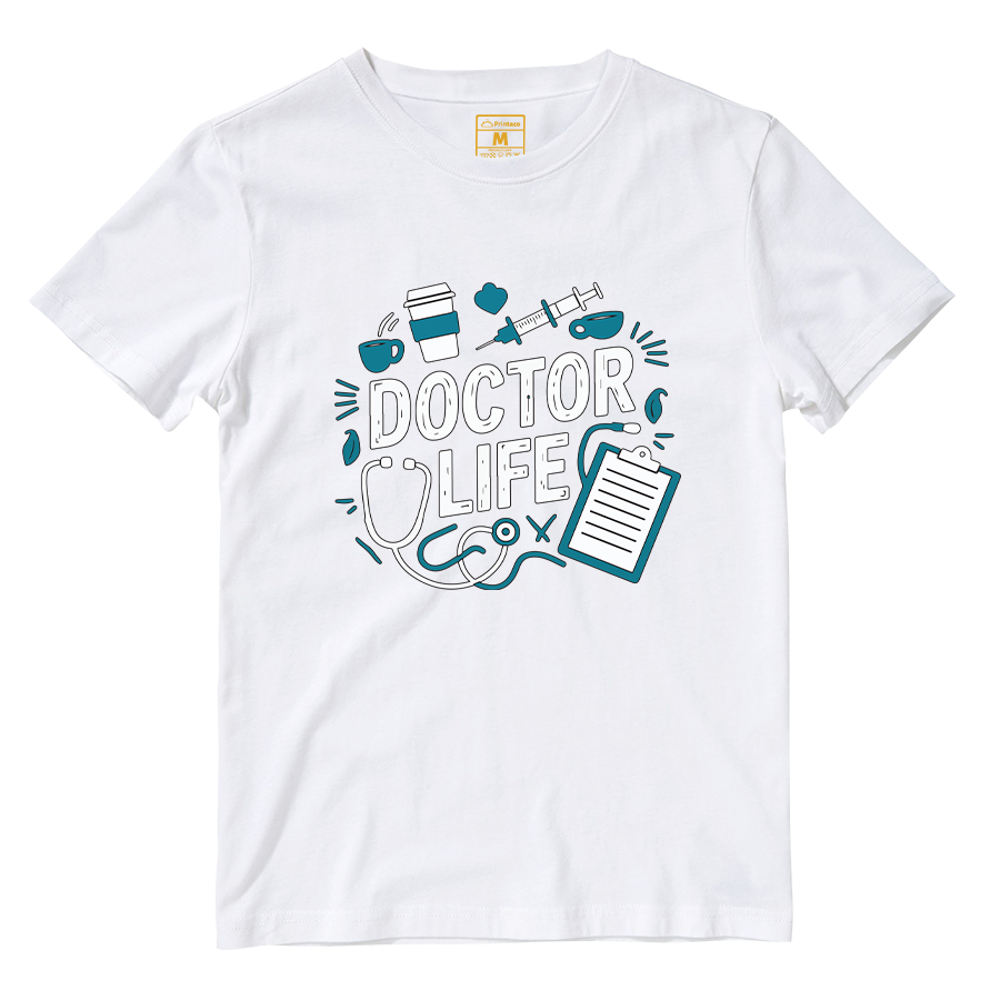 Cotton Shirt: Doctor Life