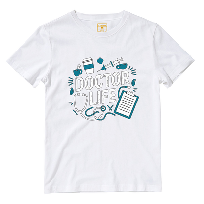 Cotton Shirt: Doctor Life