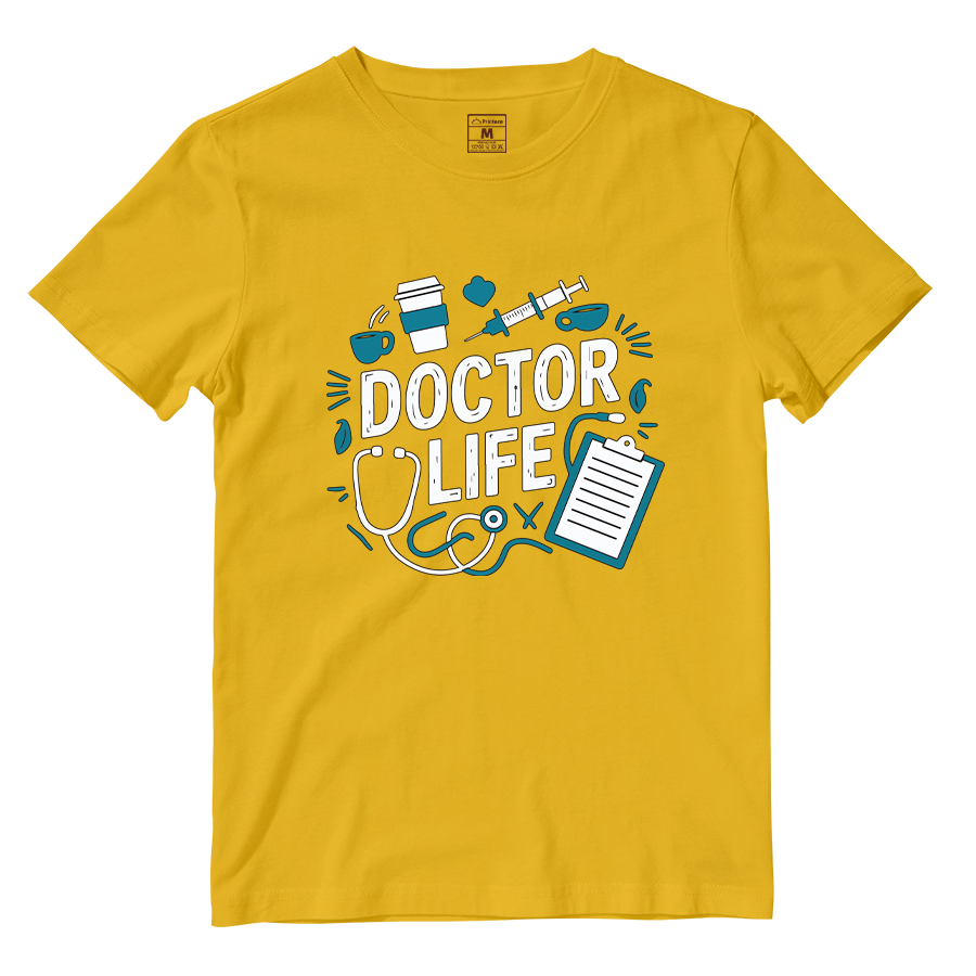 Cotton Shirt: Doctor Life