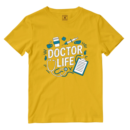 Cotton Shirt: Doctor Life