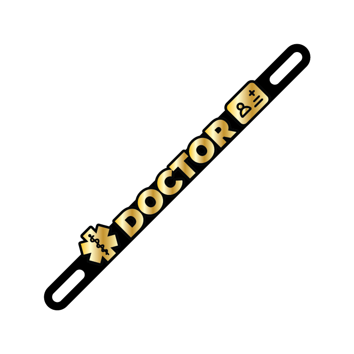 Car Plate Badge: Doctor