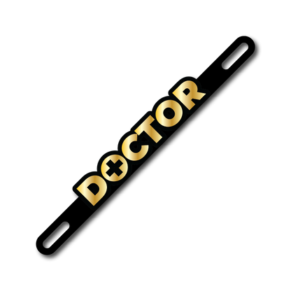 Car Plate Badge: Doctor Version 2