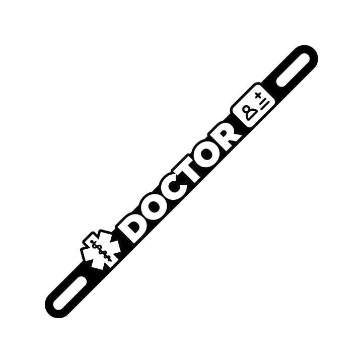 Car Plate Badge: Doctor