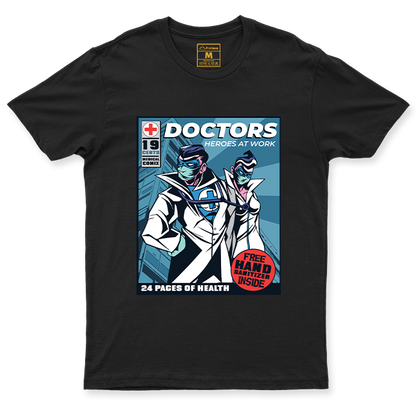 C. Spandex Shirt: Doctor Comics