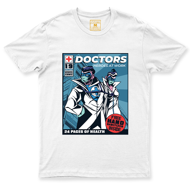 C. Spandex Shirt: Doctor Comics