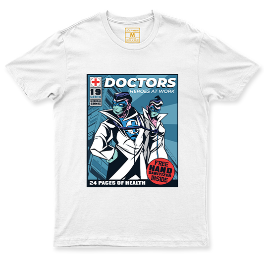 C. Spandex Shirt: Doctor Comics