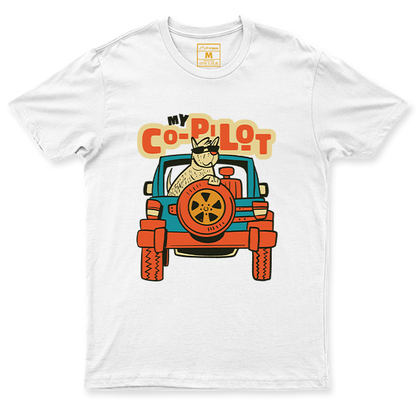 C.Spandex Shirt: Dog Co-Pilot