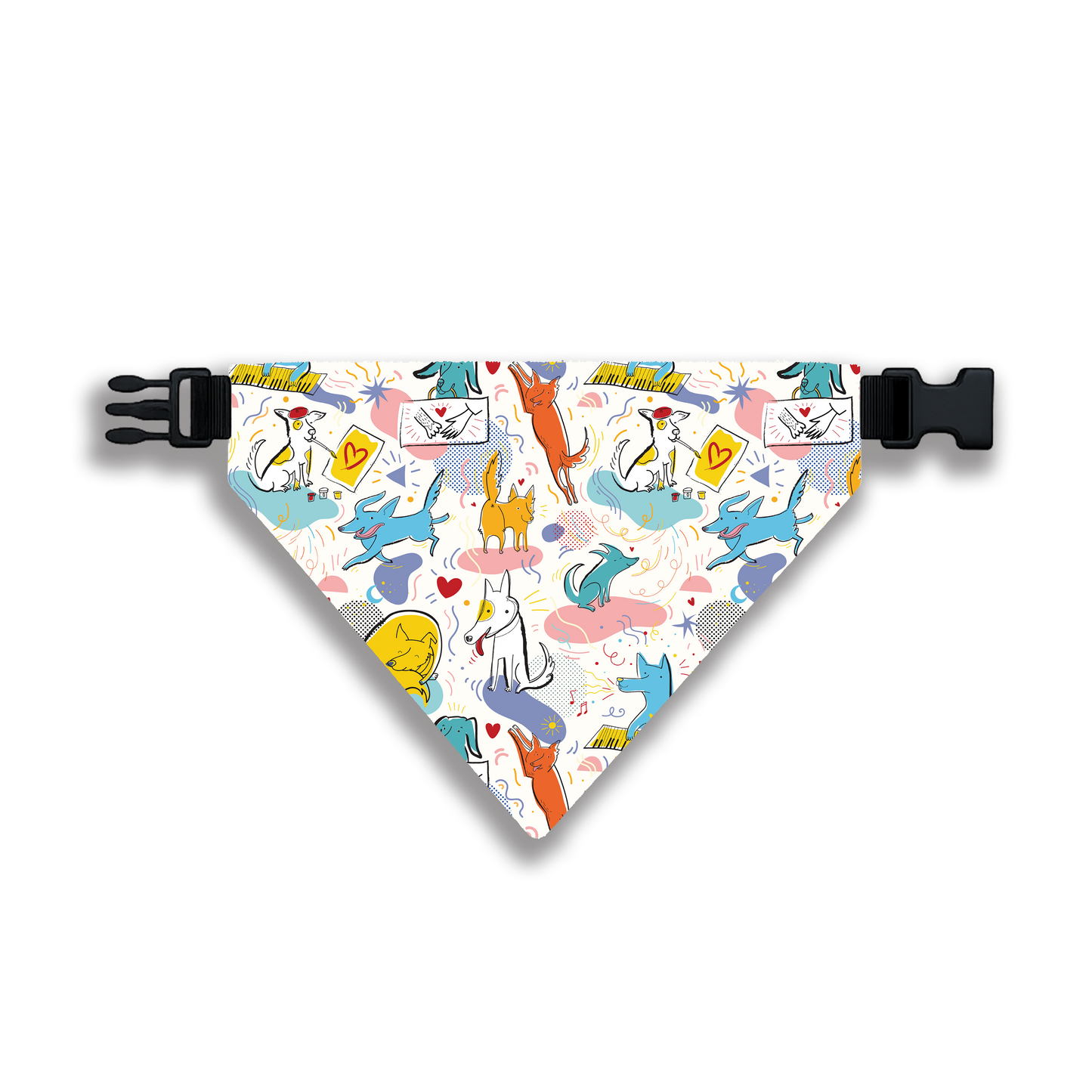 Pet Bandana: Dog Sketch