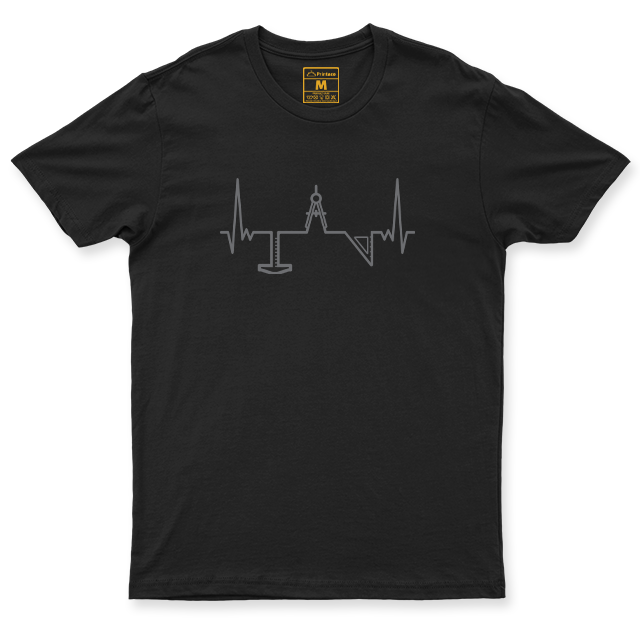 Drifit Shirt: Drafting Heartbeat