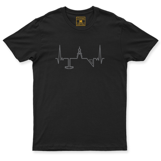 Drifit Shirt: Drafting Heartbeat