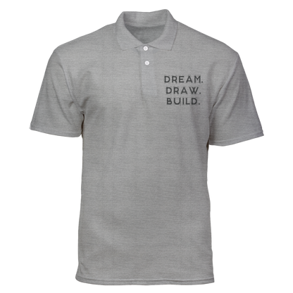 Cotton Polo Shirt: Dream Draw Build Pocket