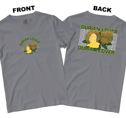 Cotton Shirt: Durian Lover (Front and Back)
