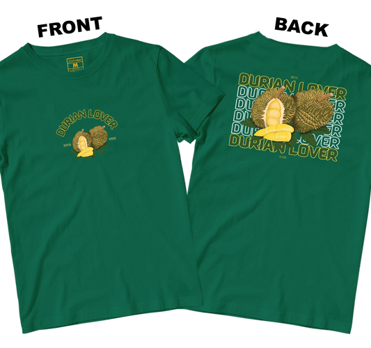 Cotton Shirt: Durian Lover (Front and Back)