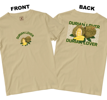 Cotton Shirt: Durian Lover (Front and Back)