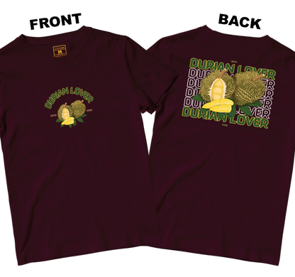 Cotton Shirt: Durian Lover (Front and Back)