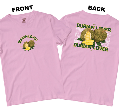 Cotton Shirt: Durian Lover (Front and Back)