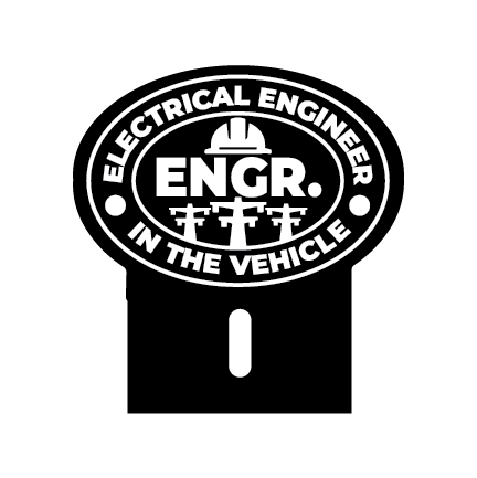 Car Emblem: Electrical Engineer