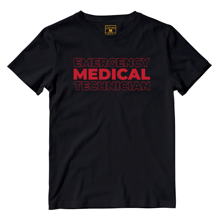 Cotton Shirt: EMT Red