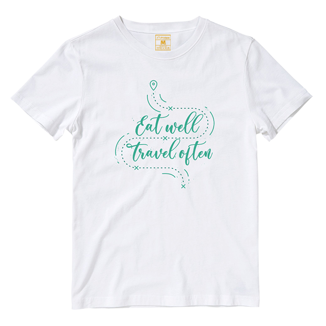 Cotton Shirt: Eat Well