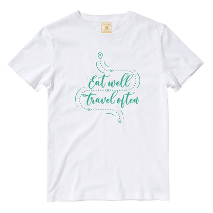 Cotton Shirt: Eat Well