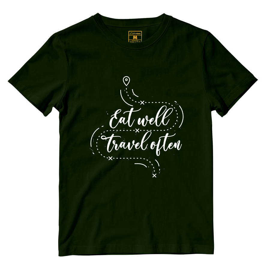 Cotton Shirt: Eat Well